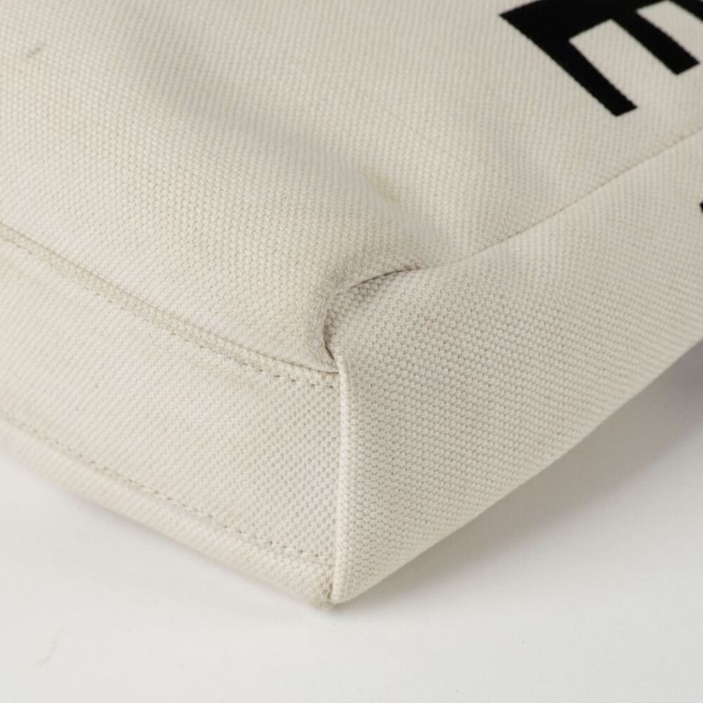 Logo Canvas Tote Shoulder Bag - Picture 9 of 10
